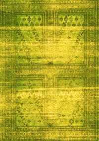 Persian Yellow Traditional Rug, tr3612yw