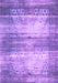 Machine Washable Persian Purple Traditional Area Rugs, wshtr3612pur