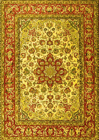 Persian Yellow Traditional Rug, tr3613yw