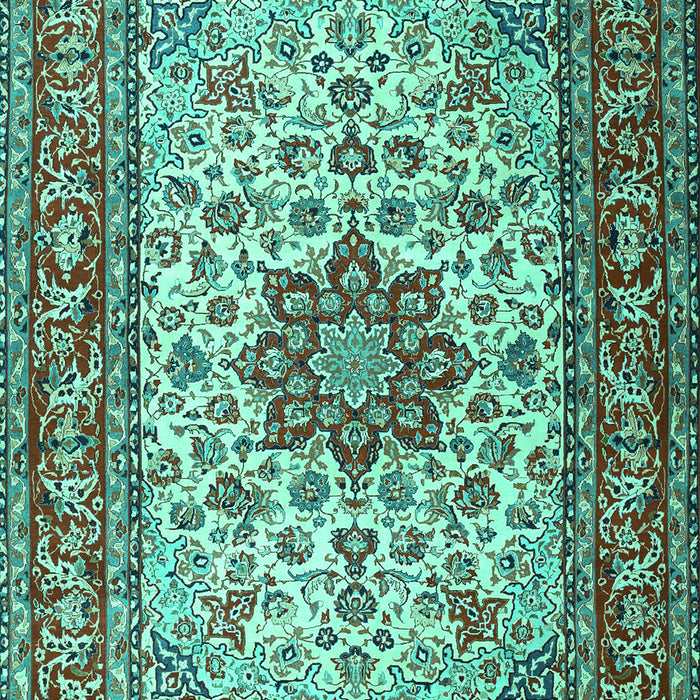 Persian Turquoise Traditional Rug, tr3613turq