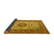 Sideview of Persian Yellow Traditional Rug, tr3613yw