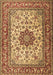 Machine Washable Persian Brown Traditional Rug, wshtr3613brn