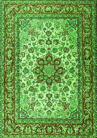 Persian Green Traditional Rug, tr3613grn