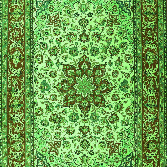 Persian Green Traditional Rug, tr3613grn
