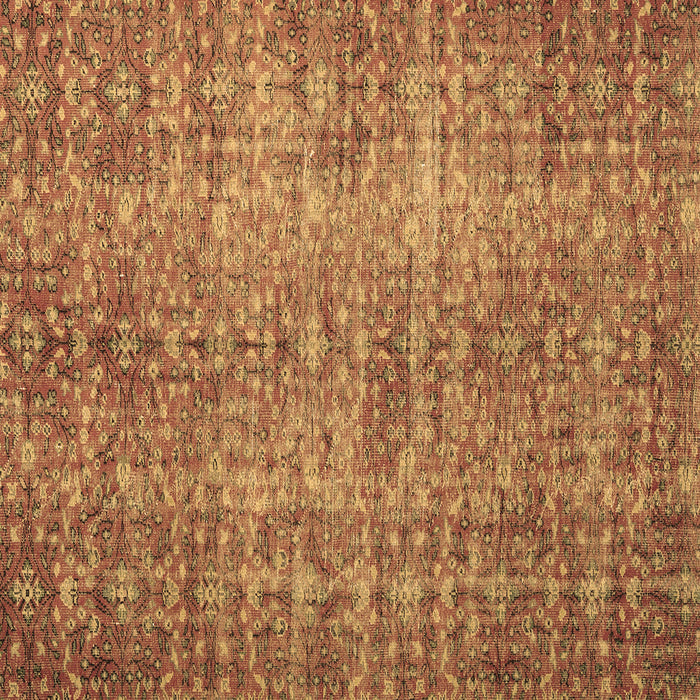 Square Machine Washable Persian Brown Traditional Rug, wshtr3614brn