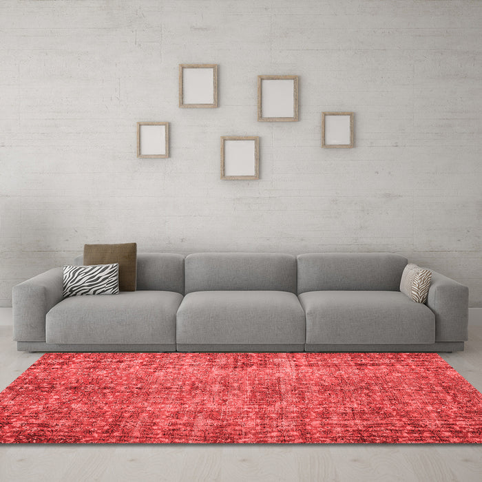 Traditional Red Washable Rugs
