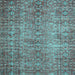 Square Persian Light Blue Traditional Rug, tr3614lblu