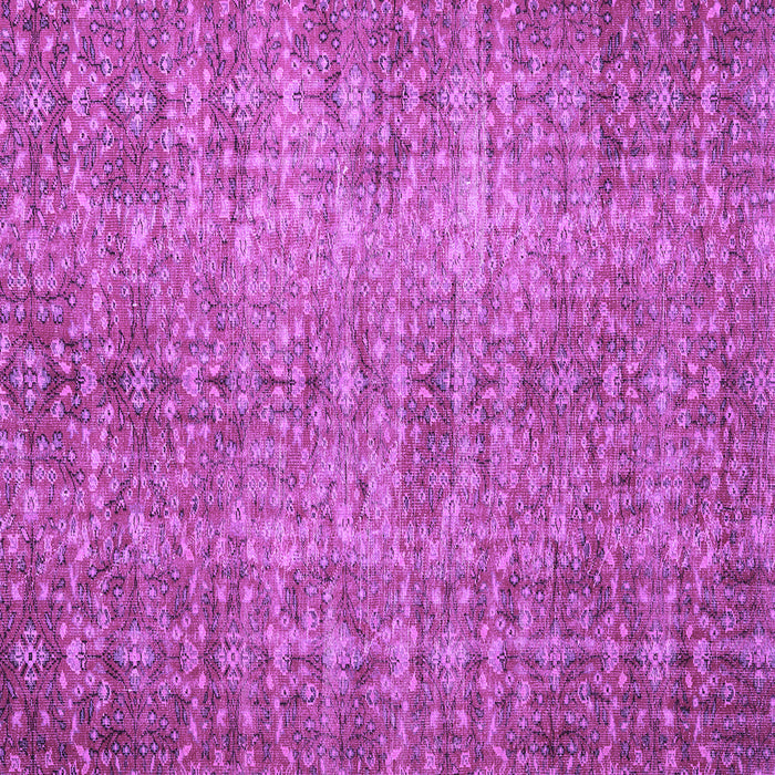 Square Machine Washable Persian Purple Traditional Area Rugs, wshtr3614pur