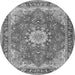 Square Persian Gray Traditional Rug, tr3615gry
