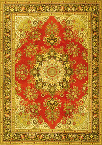 Persian Yellow Traditional Rug, tr3615yw