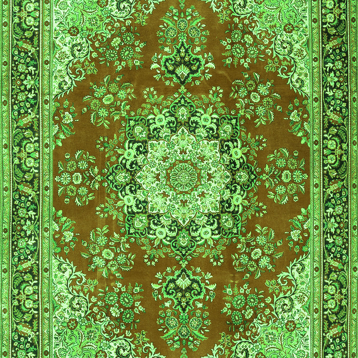 Persian Green Traditional Rug, tr3615grn