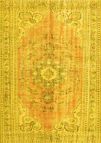 Persian Yellow Traditional Rug, tr3616yw