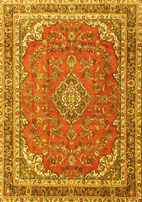 Persian Yellow Traditional Rug, tr3617yw