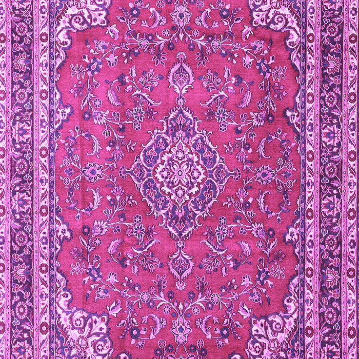 Machine Washable Persian Purple Traditional Area Rugs, wshtr3617pur