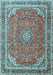 Persian Light Blue Traditional Rug, tr3617lblu