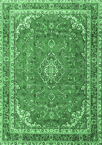 Persian Emerald Green Traditional Rug, tr3617emgrn