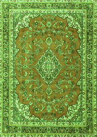 Persian Green Traditional Rug, tr3617grn