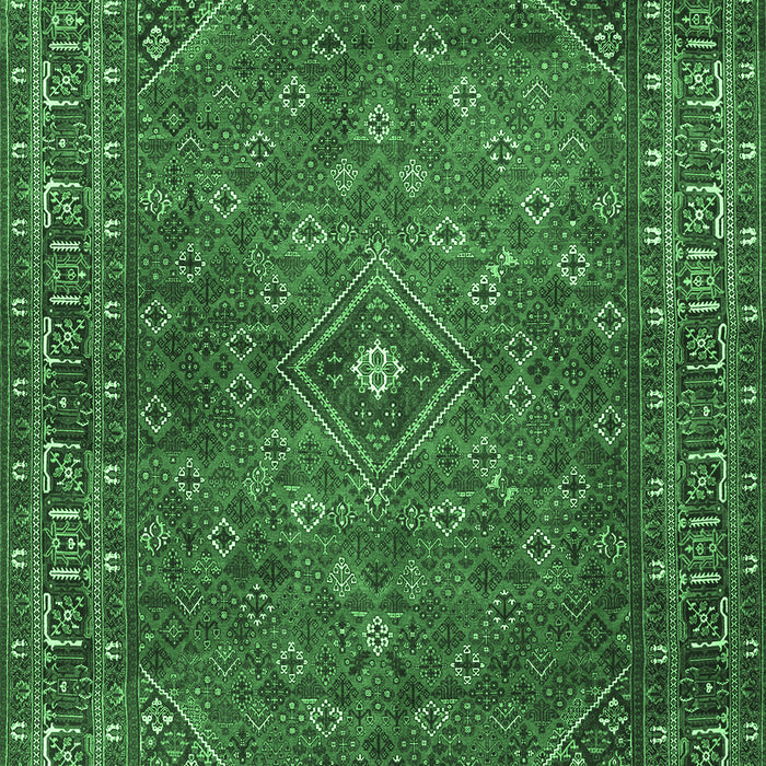 Persian Emerald Green Traditional Rug, tr3618emgrn