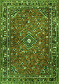 Persian Green Traditional Rug, tr3618grn