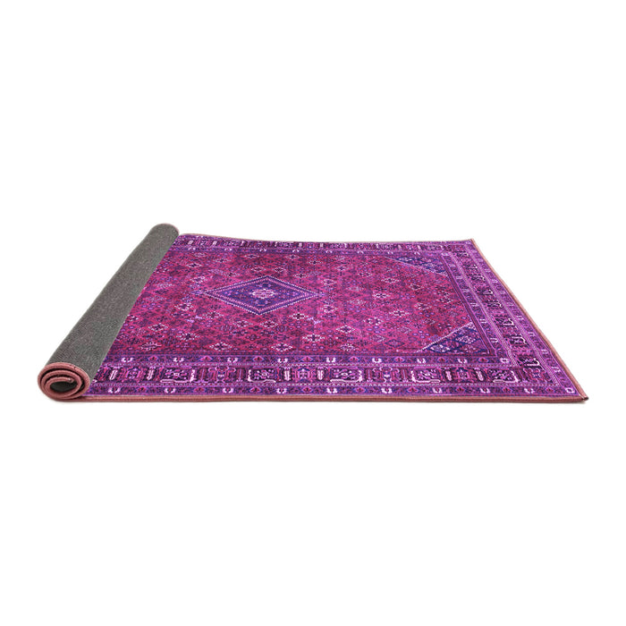 Sideview of Persian Purple Traditional Rug, tr3618pur