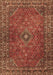 Machine Washable Persian Brown Traditional Rug, wshtr3618brn