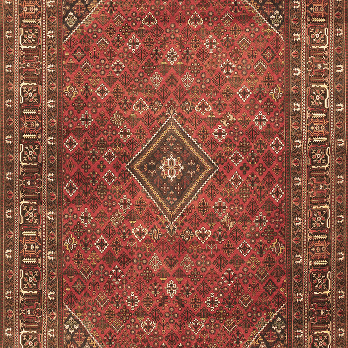 Machine Washable Persian Brown Traditional Rug, wshtr3618brn