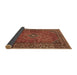 Sideview of Persian Brown Traditional Rug, tr3618brn