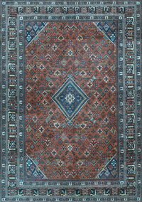 Persian Light Blue Traditional Rug, tr3618lblu