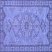 Square Persian Blue Traditional Rug, tr3619blu