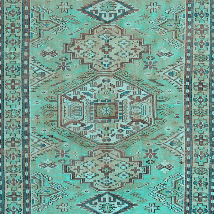 Machine Washable Persian Light Blue Traditional Rug, wshtr3619lblu