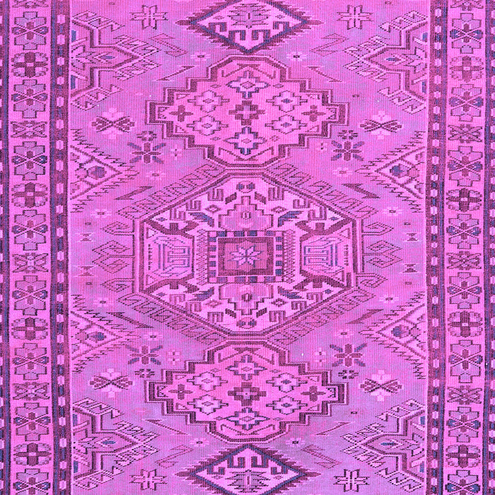 Machine Washable Persian Purple Traditional Area Rugs, wshtr3619pur