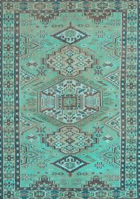Persian Light Blue Traditional Rug, tr3619lblu