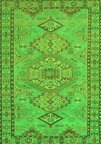 Persian Green Traditional Rug, tr3619grn