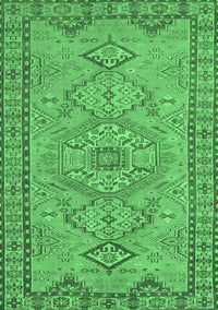 Persian Emerald Green Traditional Rug, tr3619emgrn