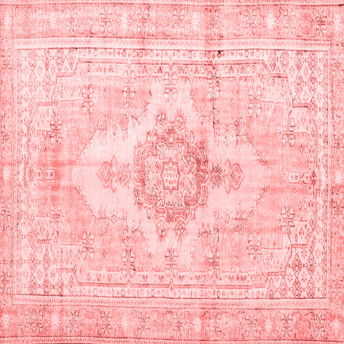 Machine Washable Persian Red Bohemian Rug, wshtr3621red