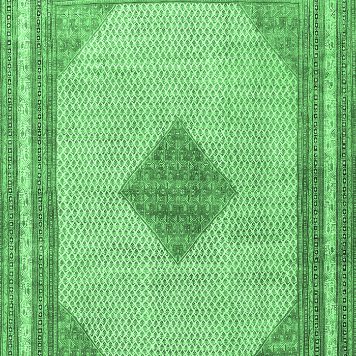 Persian Emerald Green Traditional Rug, tr3622emgrn