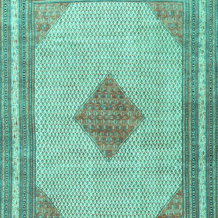 Persian Turquoise Traditional Rug, tr3622turq