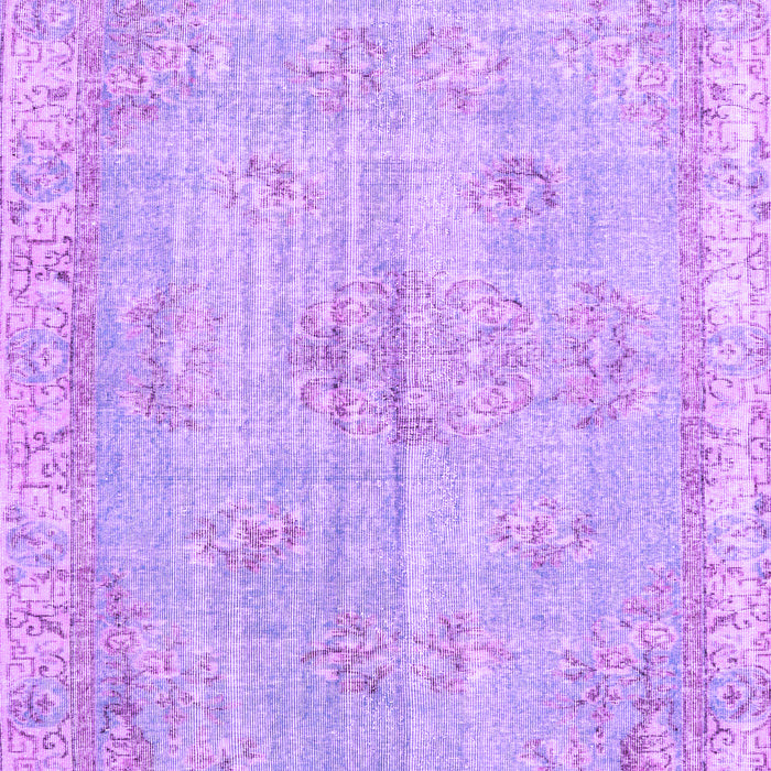 Machine Washable Persian Purple Bohemian Area Rugs, wshtr3623pur
