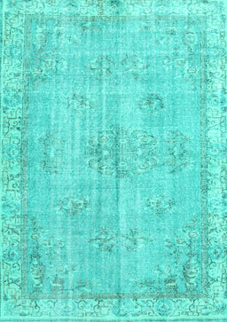 Persian Turquoise Bohemian Rug, tr3623turq