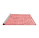 Bohemian Red Washable Rugs