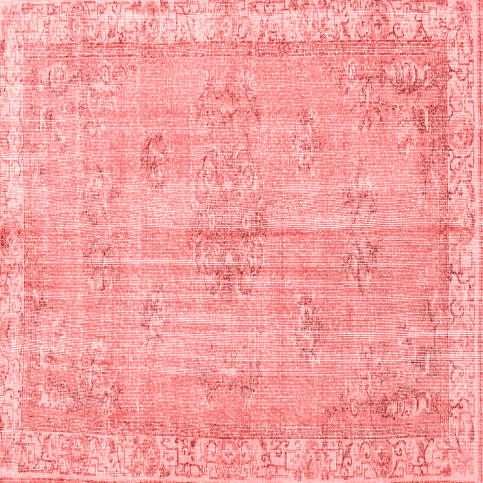 Machine Washable Persian Red Bohemian Rug, wshtr3623red