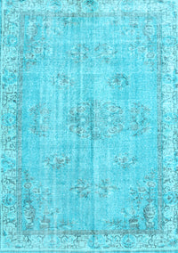 Persian Light Blue Bohemian Rug, tr3623lblu