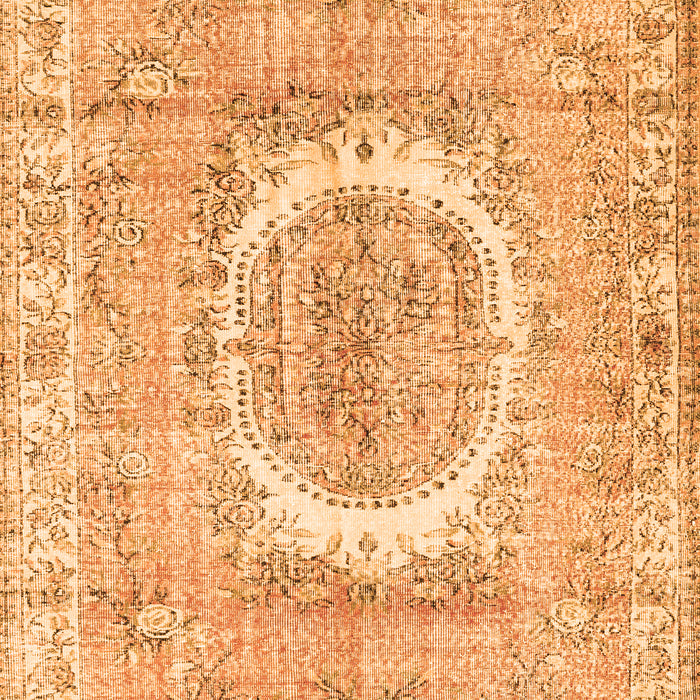Persian Orange Traditional Rug, tr3624org