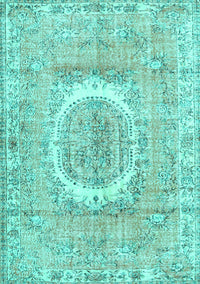 Persian Turquoise Traditional Rug, tr3624turq