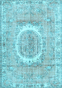 Persian Light Blue Traditional Rug, tr3624lblu