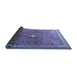 Sideview of Persian Blue Traditional Rug, tr3625blu