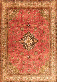 Persian Orange Traditional Rug, tr3625org