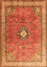 Persian Orange Traditional Rug, tr3625org