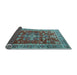 Sideview of Persian Light Blue Traditional Rug, tr3626lblu
