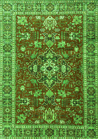 Persian Green Traditional Rug, tr3626grn